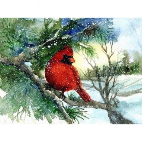 New Snow Bird Bling Bling Art Diamond Painting Kits