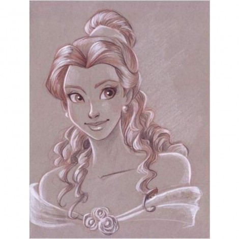 New Hot Sale Cartoon Princess Full Drill - 5D Diy Diamond Painting Kits